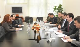 Gallery: Ministar Kotromanović sa veleposlanicom Talijanske Republike
