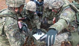 Polaznici Temeljne dočasničke izobrazbe na terenskoj obuci