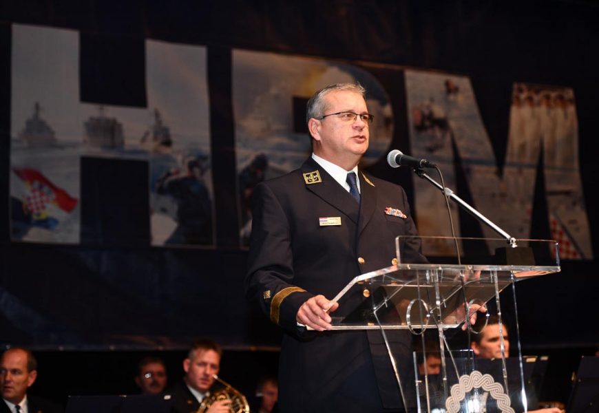 Komodor Ivo Raffaneli novi je zapovjednik HRM-a