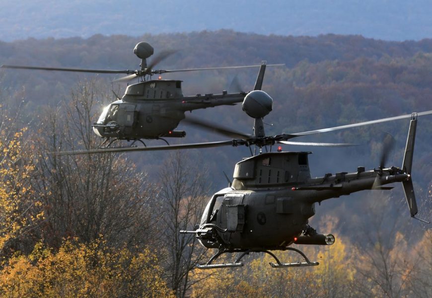 Kiowa Warrior helicopter