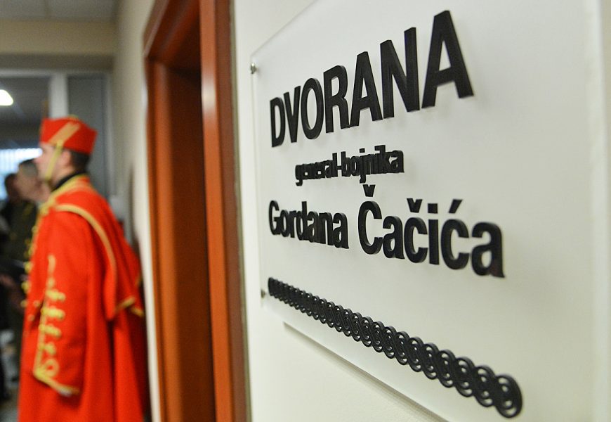 imenovana dvorana generala Gordana Čačića