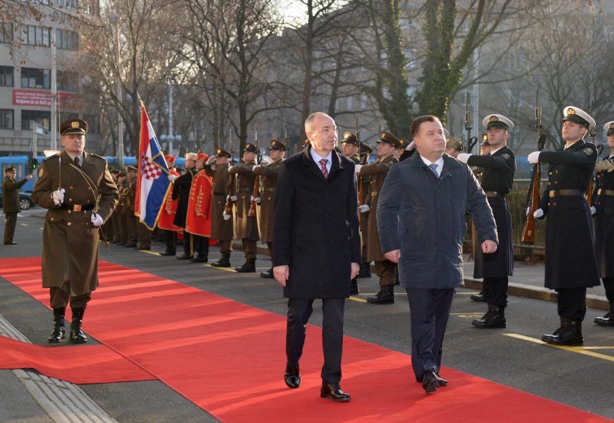 Ministar Krstičević s ukrajinskim ministrom Stepanom Poltorakom