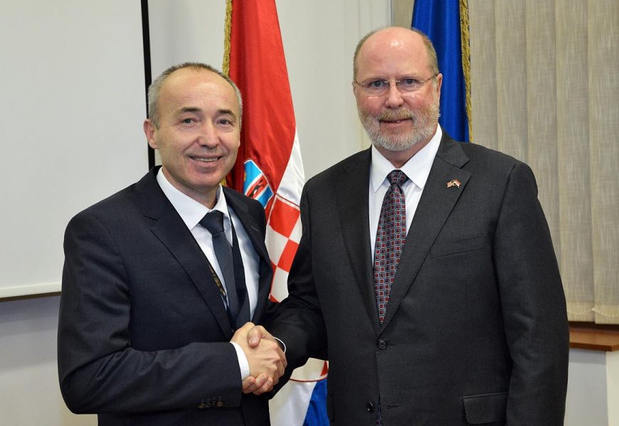 Ministar Krstičević primio novog veleposlanika SAD-a