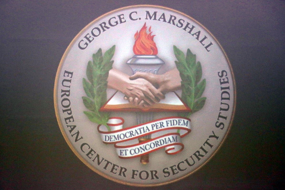 Pripadnici George C. Marshall Centra na HVU - MORH