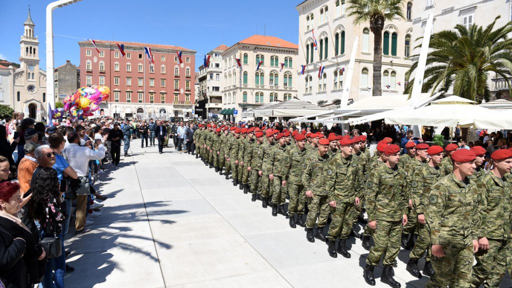 obljetnice Brigade i Bojne Pauci u Splitu