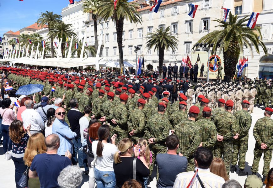 obljetnice Brigade i Bojne Pauci u Splitu