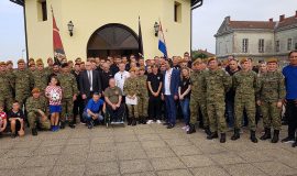 Vatreni uoči utakmice s hrvatskim vojnicima u Varaždinu