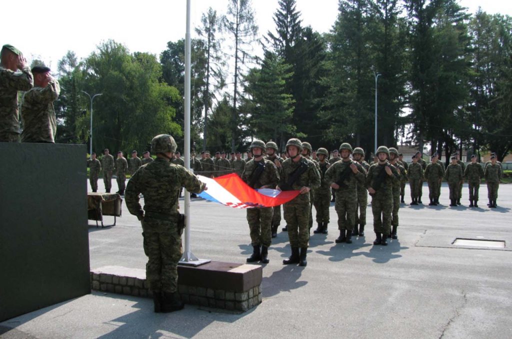 Svečanost primopredaje dužnosti zapovjednika topničko raketne bojne - gardijsko oklopno mehanizirane brigade