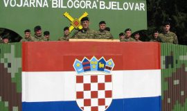 Svečanost primopredaje dužnosti zapovjednika topničko raketne bojne - gardijsko oklopno mehanizirane brigade