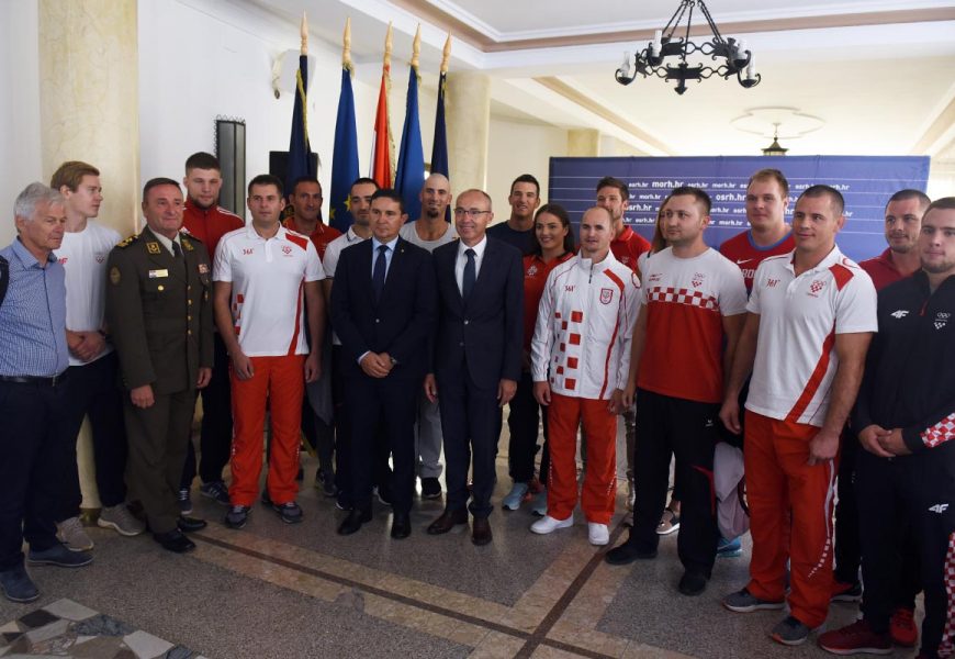 Krstičević čestitao pričuvnicima HV-a na medaljama u Minsku