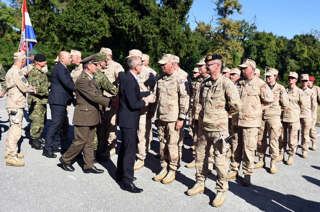 Ispraćen 11. hrvatski kontingent u Afganistan