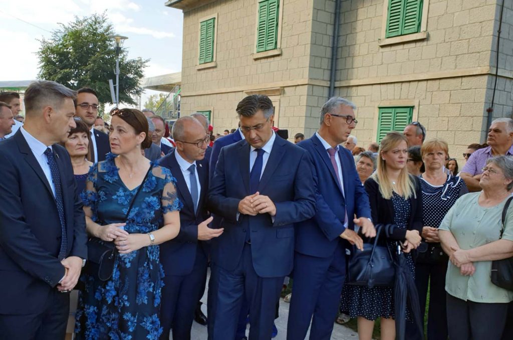 Plenković i Krstičević na svetkovini Male Gospe u Solinu