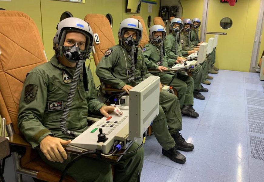 Fiziološki trening i obuka za borbene pilote HRZ-a u Njemačkoj