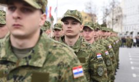 Nakon 28 godina održana prisega ročnika na trgu u Požegi