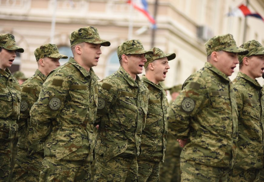 Nakon 28 godina održana prisega ročnika na trgu u Požegi